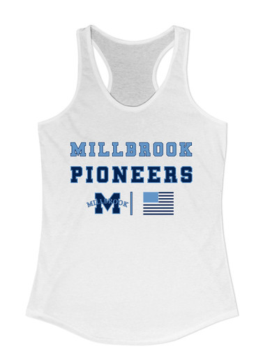 Millbrook Pioneers Spirit Flag Women's Tank Top