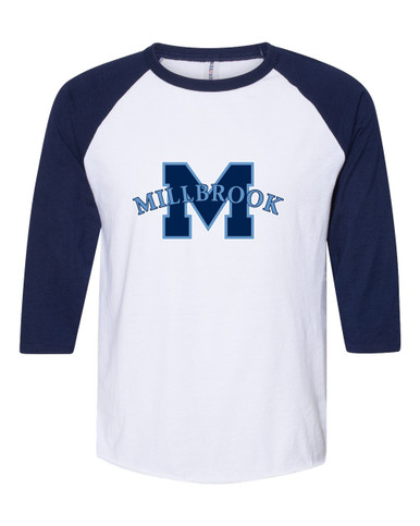 Millbrook Pioneers Mascot #1 Women's Baseball T-Shirt