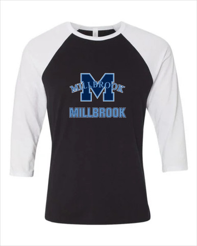 Millbrook Pioneers Mascot #2 Women's Baseball T-Shirt