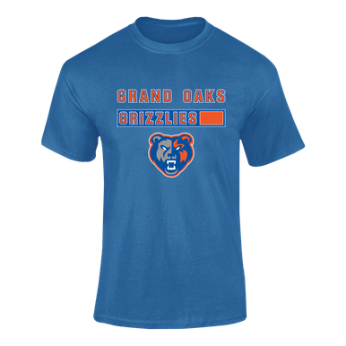 Grand Oaks Grizzlies Mascot #7 Men's Premium SS T-Shirt