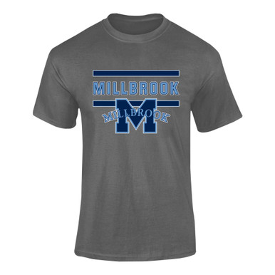 Millbrook Pioneers Mascot #4 Men's SS T-Shirt