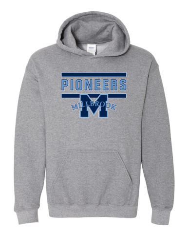 Millbrook Pioneers Mascot #5 Men's Hoodie