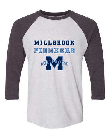 Millbrook Pioneers Spirit Women's Baseball T-Shirt