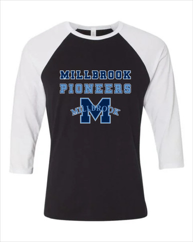 Millbrook Pioneers Spirit Men's Baseball T-Shirt
