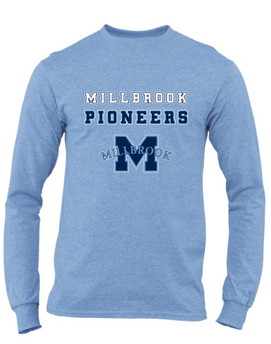 Millbrook Pioneers Spirit Men's LS T-Shirt
