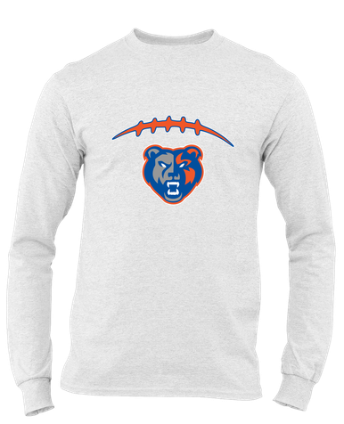 Grand Oaks Grizzlies Football #2 Men's LS T-Shirt