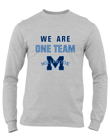 Millbrook Pioneers We Are One Team Men's Premium LS T-Shirt