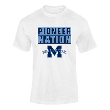 Millbrook Pioneers Nation #1 Men's SS T-Shirt