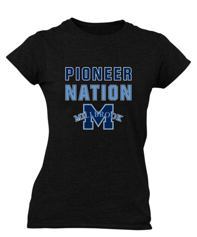 Millbrook Pioneers Nation #2 Women's SS T-Shirt