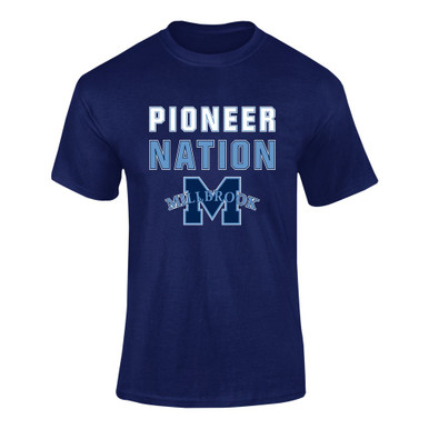 Millbrook Pioneers Nation #2 Men's SS T-Shirt