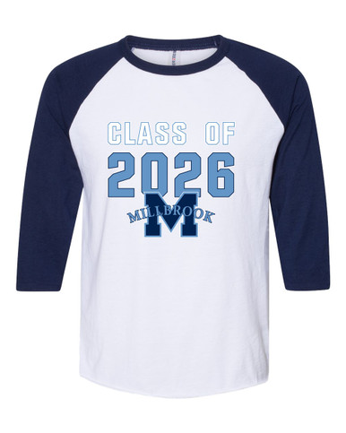 Millbrook Pioneers Class of 2026 Women's Baseball T-Shirt