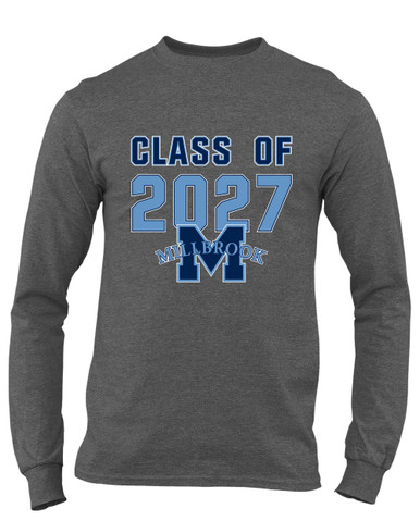 Millbrook Pioneers Class of 2027 Men's LS T-Shirt