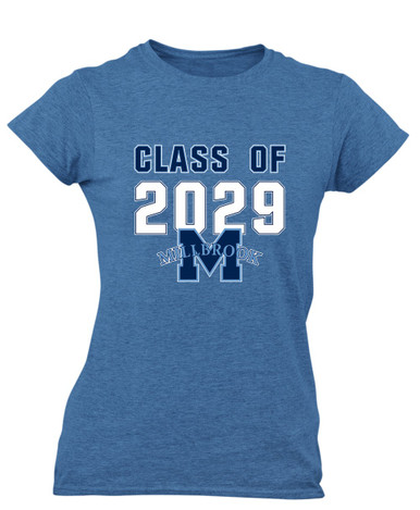 Millbrook Pioneers Class of 2029 Women's Premium SS T-Shirt