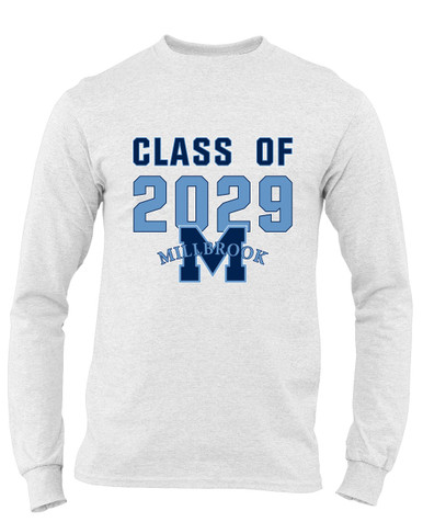 Millbrook Pioneers Class of 2029 Men's LS T-Shirt