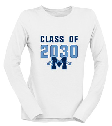 Millbrook Pioneers Class of 2030 Women's Premium LS T-Shirt
