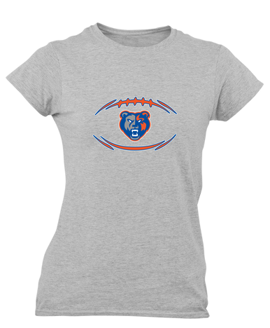 Grand Oaks Grizzlies Football #3 Women's Premium SS T-Shirt