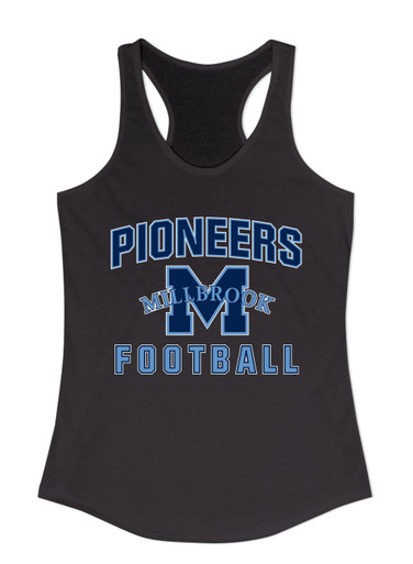 Millbrook Pioneers Football #1 Women's Tank Top