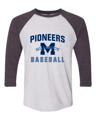 Millbrook Pioneers Baseball #1 Women's Baseball T-Shirt