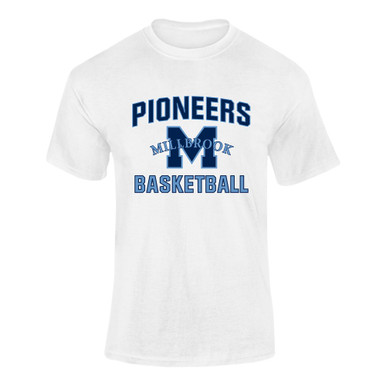 Millbrook Pioneers Basketball #1 Men's SS T-Shirt