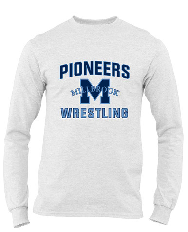 Millbrook Pioneers Wrestling Men's Premium LS T-Shirt