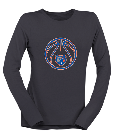 Grand Oaks Grizzlies Basketball #2 Women's Premium LS T-Shirt