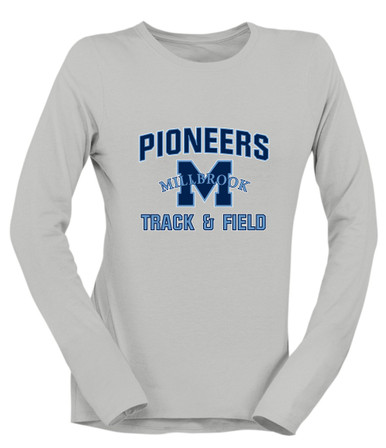 Millbrook Pioneers Track & Field Women's Premium LS T-Shirt