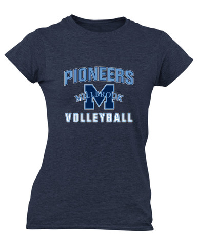 Millbrook Pioneers Volleyball Women's SS T-Shirt