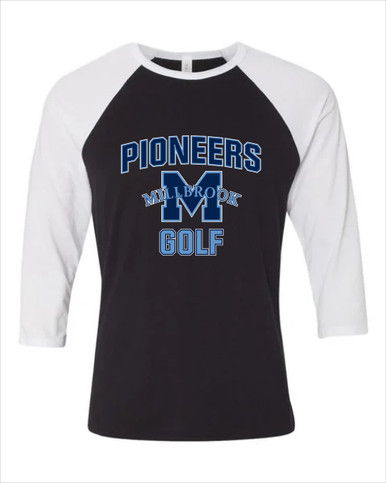 Millbrook Pioneers Golf Men's Baseball T-Shirt