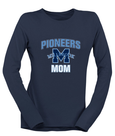 Millbrook Pioneers Mom Women's LS T-Shirt