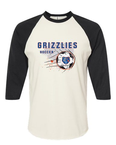 Grand Oaks Grizzlies Soccer #2 Women's Baseball T-Shirt