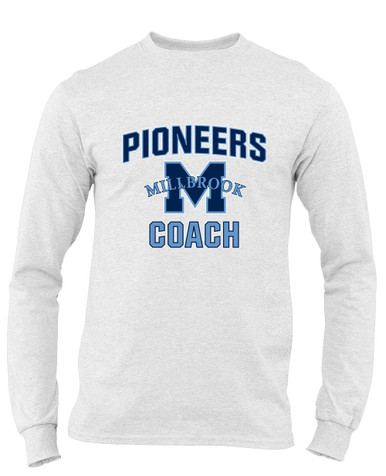 Millbrook Pioneers Coach Men's LS T-Shirt