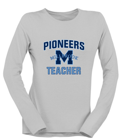 Millbrook Pioneers Teacher Women's LS T-Shirt
