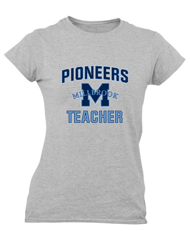 Millbrook Pioneers Teacher Women's Premium SS T-Shirt