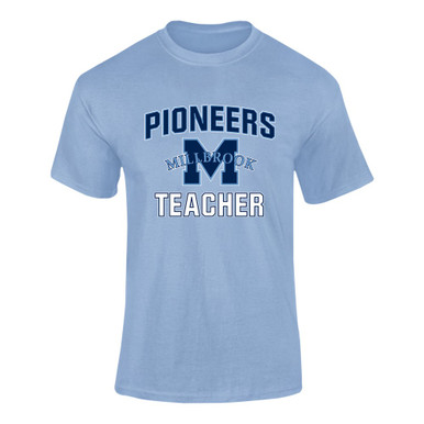 Millbrook Pioneers Teacher Men's SS T-Shirt