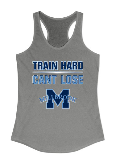 Millbrook Pioneers Train Hard, Can't Lose Women's Tank Top