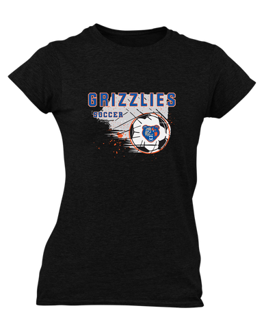 Grand Oaks Grizzlies Soccer #2 Women's Premium SS T-Shirt