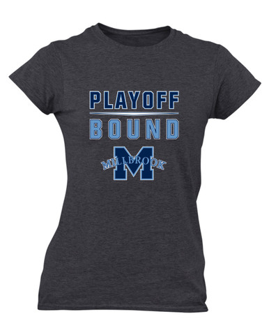Millbrook Pioneers Playoff Bound Women's SS T-Shirt