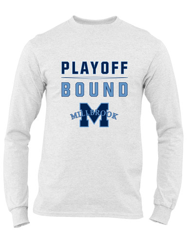 Millbrook Pioneers Playoff Bound Men's LS T-Shirt