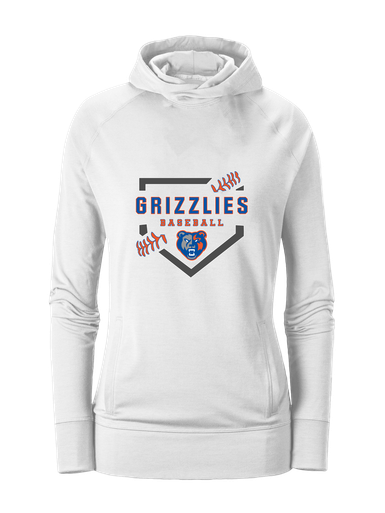 Grand Oaks Grizzlies Baseball #2 Women's Hoodie