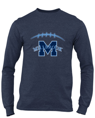 Millbrook Pioneers Football #2 Men's Premium LS T-Shirt
