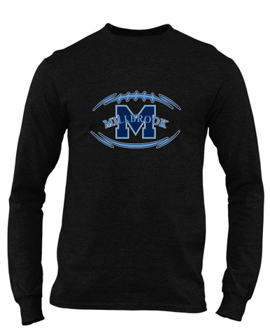 Millbrook Pioneers Football #3 Men's Premium LS T-Shirt