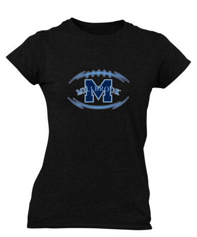 Millbrook Pioneers Football #3 Women's Premium SS T-Shirt