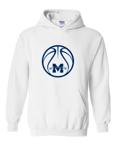Millbrook Pioneers Basketball #2 Men's Hoodie