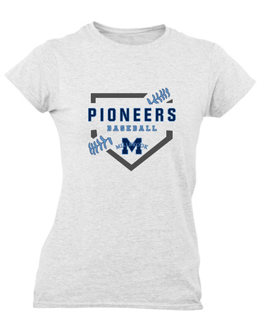 Millbrook Pioneers Baseball #2 Women's Premium SS T-Shirt