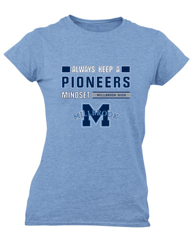 Millbrook Pioneers Mindset Women's SS T-Shirt