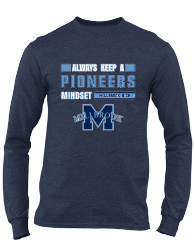 Millbrook Pioneers Mindset Men's Premium LS T-Shirt