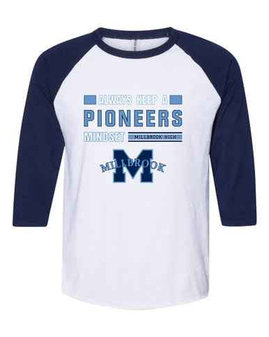 Millbrook Pioneers Mindset Men's Baseball T-Shirt