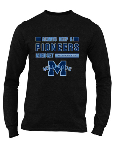 Millbrook Pioneers Mindset Men's LS T-Shirt