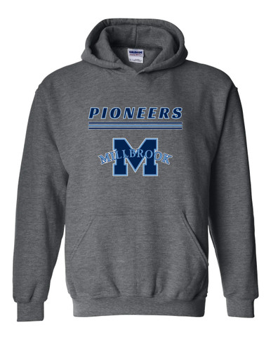 Millbrook Pioneers Mascot #8 Men's Hoodie