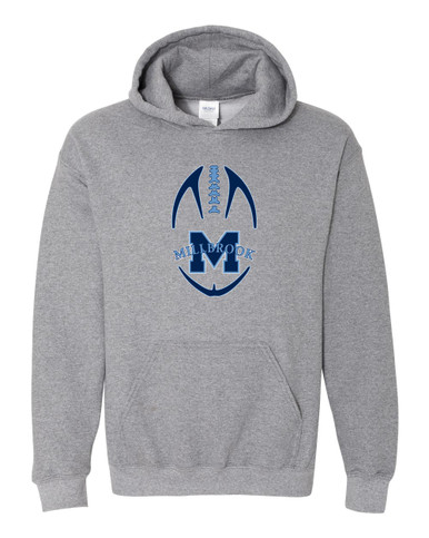 Millbrook Pioneers Football #4 Men's Hoodie